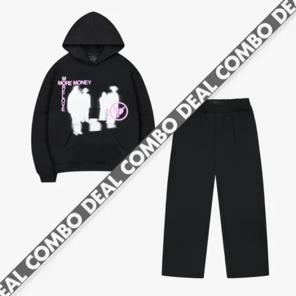 COMBO1x1 LostBondHoodieBlack OpenLegJoggerBlack