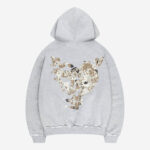MONEY CALLING FLATLOOK HOODIE GRAY MELANGE
