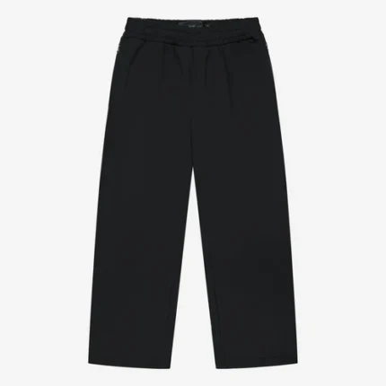 OPEN LEG JOGGER BLACK